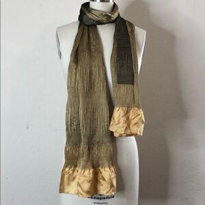 Tarnish silk all weather scarf wrap